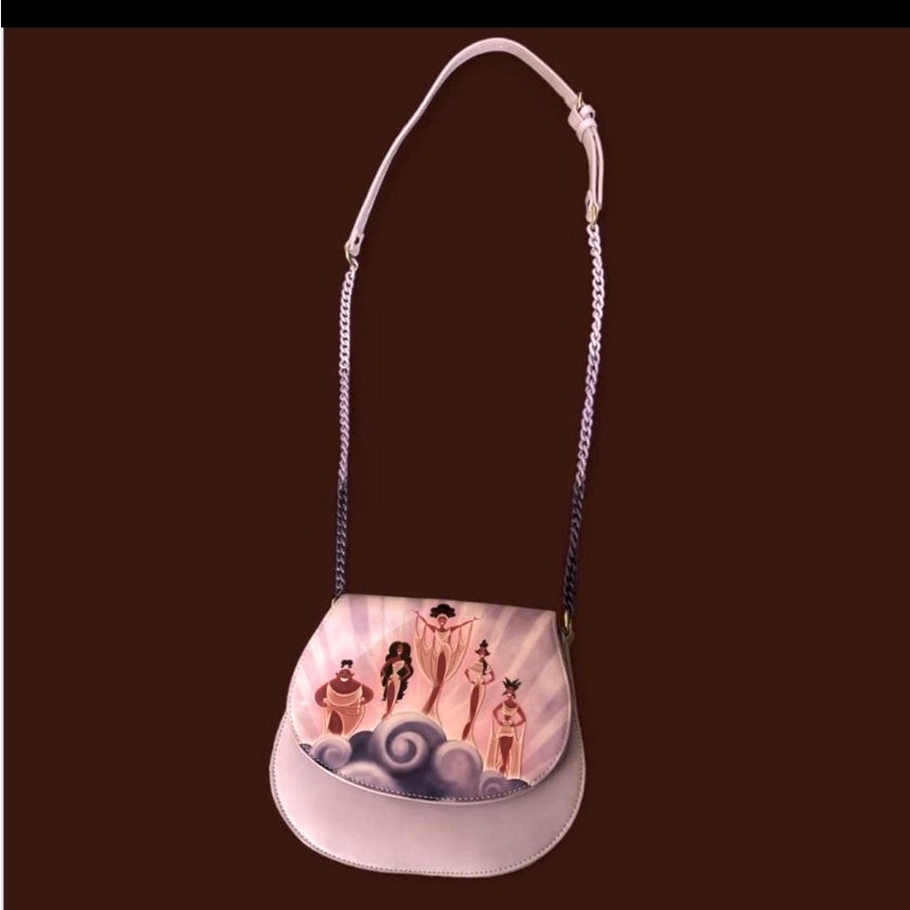Loungefly Disney Hercules Muses Crossbody Bag